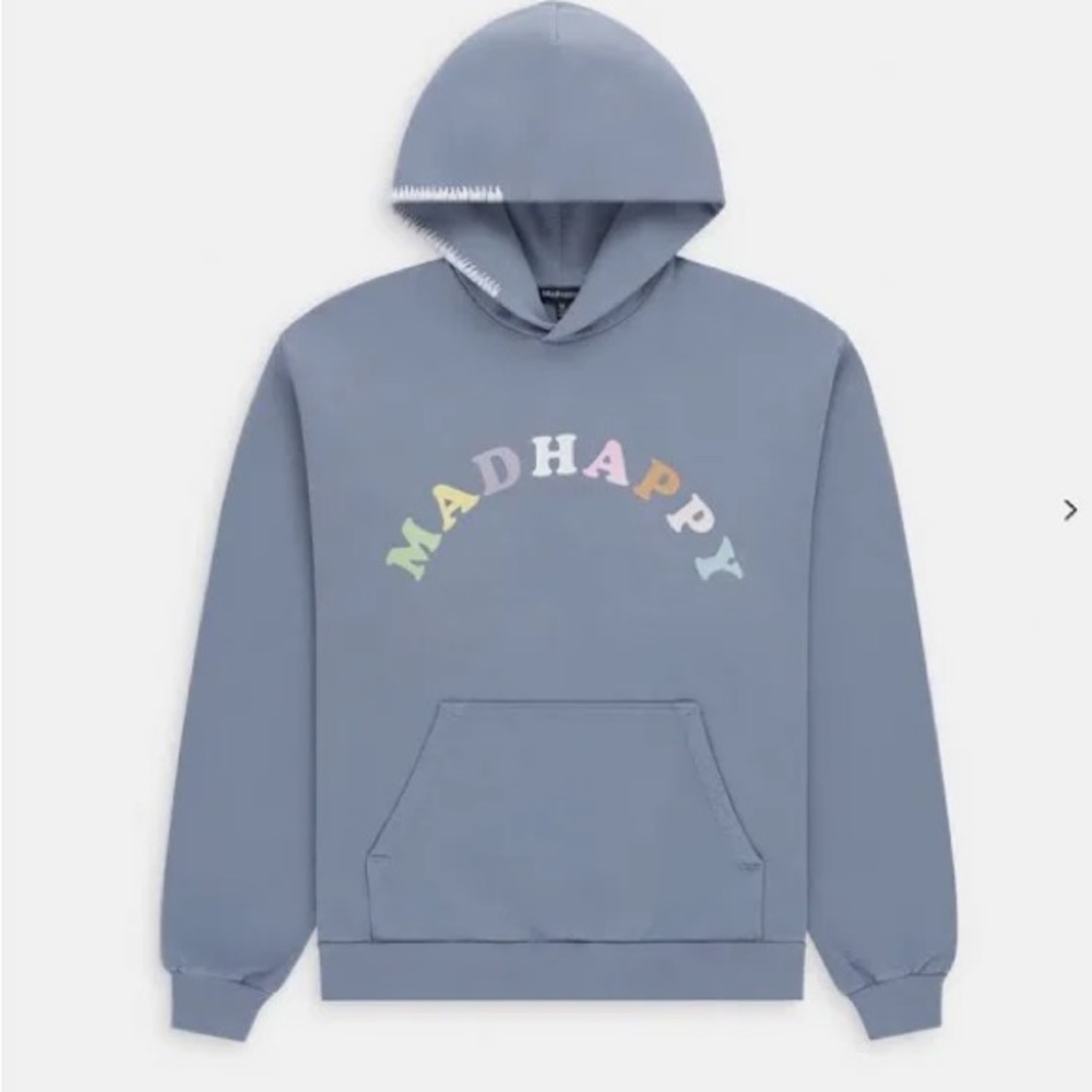 Madhappy light blue hoodie Large